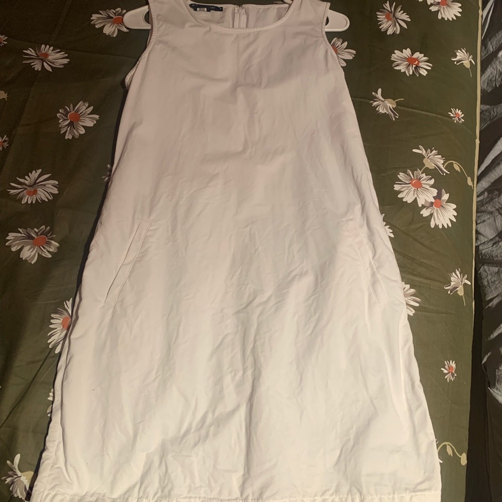 white dress